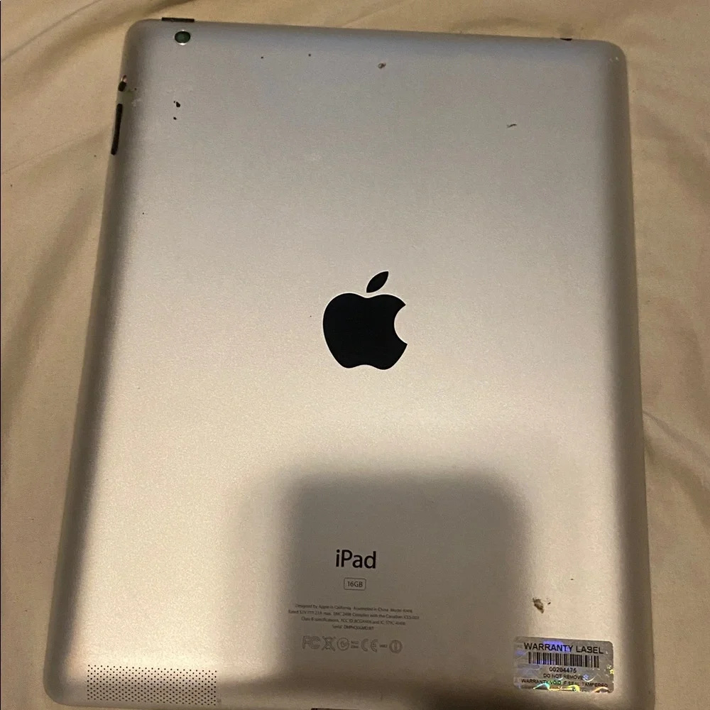 Apple iPad comes with charger aswell